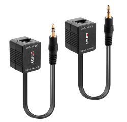 Lindy 70450 extensor audio/video Transmisor y receptor de señales AV Negro