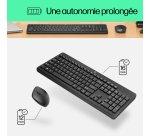 HP Ensemble clavier et souris sans fil 230- azerty BE