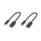 Conceptronic ABBY11B cavo USB USB 3.2 Gen 1 (3.1 Gen 1) 0,2 m USB C USB A Nero