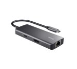 Trust Dalyx USB Tipo C 1000 Mbit/s Plata