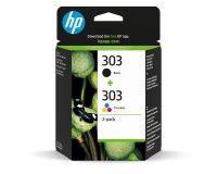 HP 303 2-pack Black/Tri-color Original Ink Cartridges