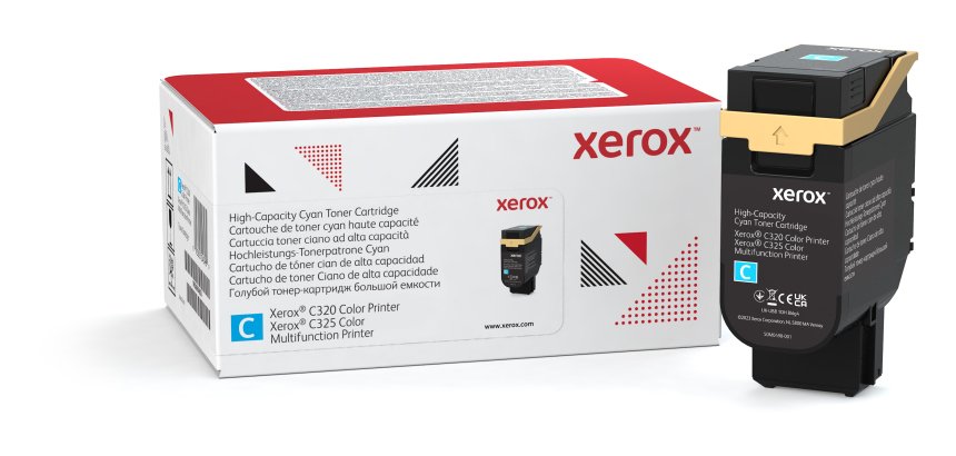 Xerox C320/C325 Cartucho de tóner cian de alta capacidad (5500 páginas)
