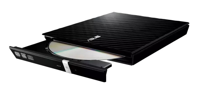 ASUS SDRW-08D2S-U Lite optical disc drive DVD±RW Black