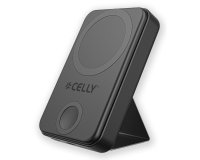 Celly MAGPBW10000BK batería externa 10000 mAh Cargador inalámbrico Negro