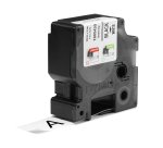 DYMO Rhino Industrial Vinyl Labels | 24 mm x 5.5m | Black Print on White | Self-Adhesive | for LabelManager & Rhino Label Makers
