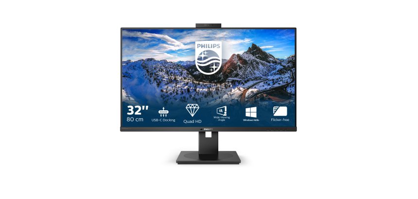 Philips P Line 326P1H/00 Monitor PC 80 cm (31.5") 2560 x 1440 Pixel Quad HD LED Nero