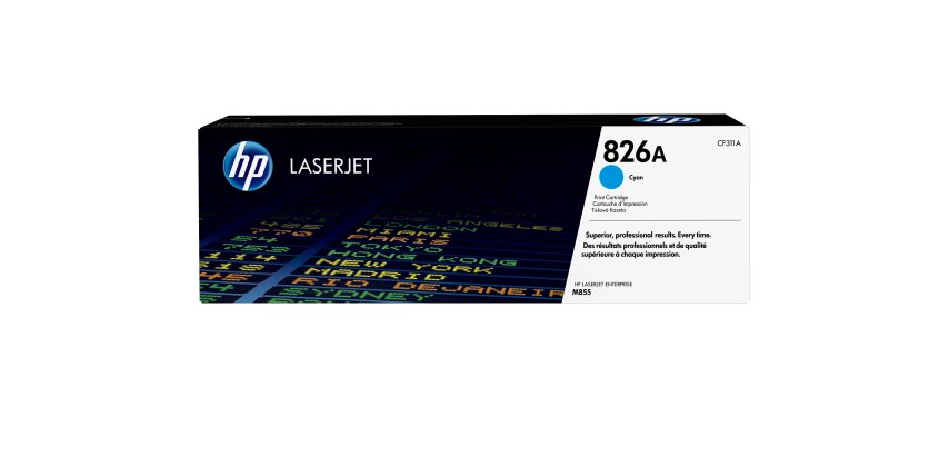 HP 826A - cyan - original - LaserJet - toner cartridge (CF311A)