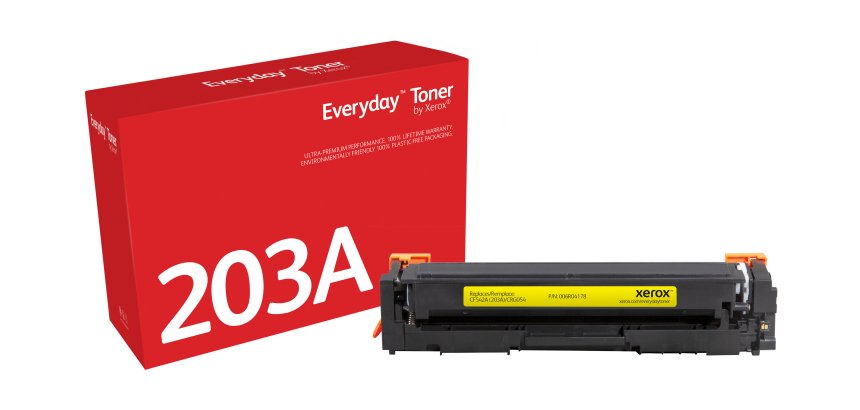 Toner Everyday™ di Xerox Giallo compatibile con HP 203A (CF542A), Capacità standard