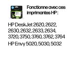 HP 304XL Cartouche d’encre trois couleurs grande capacité authentique