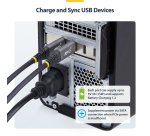 StarTech.com 4-Port USB Type-C PCIe Card, USB 3.2 10Gbps, USB-C PCI Express Expansion Card, 4x Independent USB Controllers, Windows/Linux/macOS, TAA-Compliant