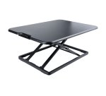 StarTech.com Standing Desk Converter for Laptop - Up to 8kg/17.6lb - Height Adjustable Laptop Riser - Table-Top Stand-Up Desk Converter for Home Office - Sit-Stand Desk Platform