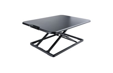 StarTech.com Standing Desk Converter for Laptop - Up to 8kg/17.6lb - Height Adjustable Laptop Riser - Table-Top Stand-Up Desk Converter for Home Office - Sit-Stand Desk Platform