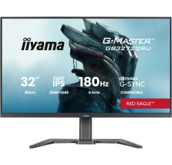 iiyama G-MASTER GB3272QSU-B1 écran plat de PC 80 cm (31.5") 2560 x 1440 pixels Quad HD LED Noir