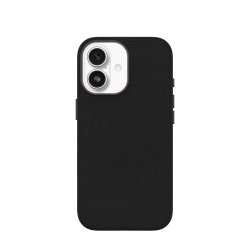 OtterBox Symmetry Cactus Leather Series pour Apple iPhone 17, Noir Ash