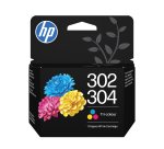 HP inktcartridge 302/304, 100 pagina's, OEM B7RT6AE, 3 kleuren