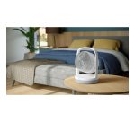 Philips Serie 2000 Ventilatore da tavolo CX2050/00, Flusso d'aria 738 m³/h, Ultra silenzioso 23db