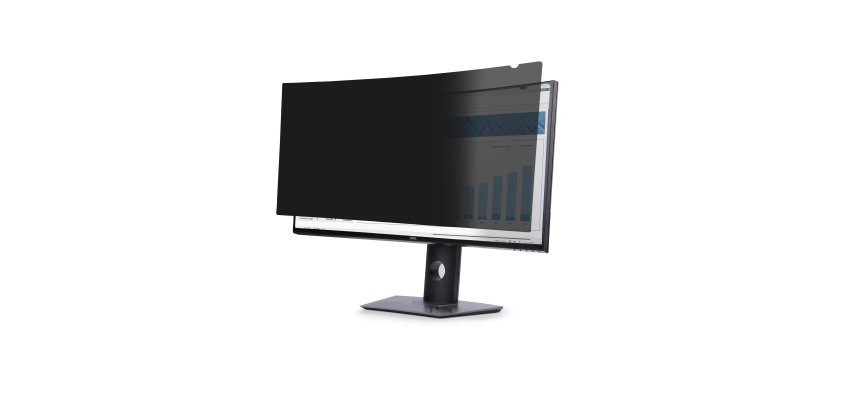 StarTech.com Filtre de Confidentialité pour Écran Dell P3424WE Incurvé Ultra-Large 21:9, Filtre Réversible Mat/Brillant, Protecteur d'Écran pour Moniteur d'Ordinateur, Conforme à la Norme TAA