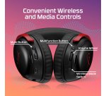 HyperX Cloud III S Wireless - Gaming Headset (Black-Red)