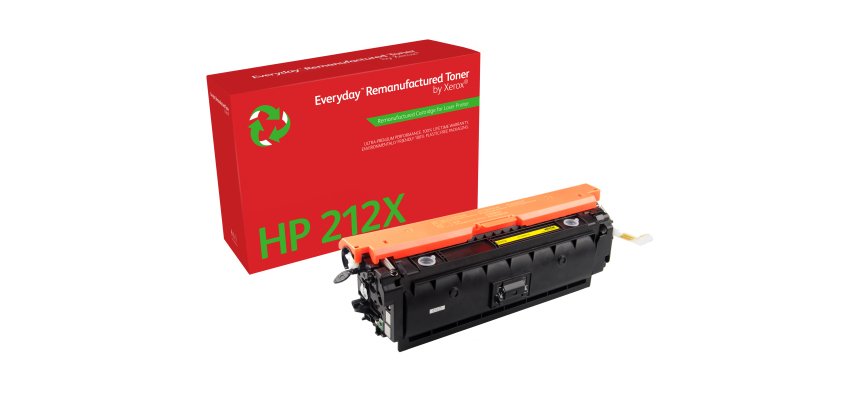 Toner Everyday™ di Xerox Giallo compatibile con HP 212X (W2122X), Alta capacità