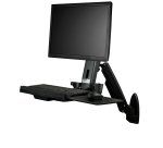 StarTech.com Wandmontage Sitz-/ Steh Workstation - 1 Monitor