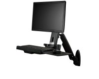 StarTech.com Support de bureau debout mural pour écran, clavier et souris