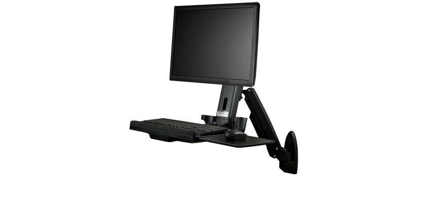 StarTech.com Support de bureau debout mural pour écran, clavier et souris
