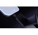 Casque PC Logitech Litra Glow Premium Lumiere LED Streaming - Lumiere ordinateur pour videoconferences pour PC/Mac - Graphite