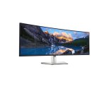 DELL UltraSharp U4924DW pantalla para PC 124,5 cm (49") 5120 x 1440 Pixeles 5K Ultra HD LCD Negro, Plata