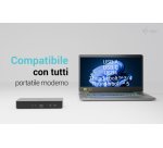 i-tec Universal Intelligent Dual Display Docking Station + Power Delivery 100W