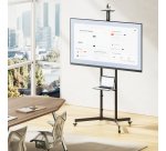Equip 650636 Supporto TV a parete 177,8 cm (70") Nero