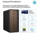 HP OmniDesk AI M03-0024nl PC Intel Core Ultra 5 225 16 GB DDR5-SDRAM 1 TB SSD NVIDIA GeForce RTX 5060 Windows 11 Home Tower AI PC