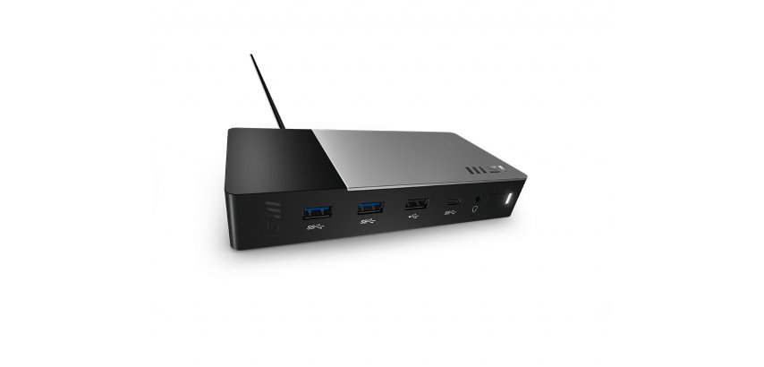 MSI USB-C Docking Station Gen 2 USB 3.2 Gen 2 (3.1 Gen 2) Type-C Noir