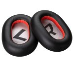 HP Poly Oreillette en similicuir noire Poly Voyager 8200 (2 pièces)