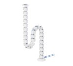 Neomounts ADS06-132WH Colonne vertébrale - fixation magnétique - universel