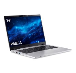 Acer TravelMate TMP214-56-TCO-58VG Intel Core 5 120U Ordinateur portable 35,6 cm (14") WUXGA 16 Go DDR5-SDRAM 512 Go SSD Wi-Fi 6E (802.11ax) Windows 11 Pro Argent Français