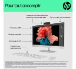HP 24-cr0067nf AMD Ryzen™ 5 7520U 60,5 cm (23.8") 1920 x 1080 pixels PC All-in-One 16 Go LPDDR5-SDRAM 512 Go SSD Windows 11 Home Wi-Fi 6 (802.11ax) Blanc