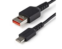 StarTech.com Câble chargeur sécurisé 1 m - Data Blocker - Câble USB-A vers USB-C - Protection No-Data Charge/Alim. pour SmartPhone/Tablette – Câble Blocage Transfert Données USB