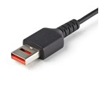 StarTech.com Câble chargeur sécurisé 1 m - Data Blocker - Câble USB-A vers USB-C - Protection No-Data Charge/Alim. pour SmartPhone/Tablette – Câble Blocage Transfert Données USB