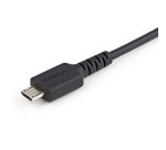 StarTech.com Cable de 1m Adaptador Bloqueador USB de Datos – Adaptador USB a Micro USB de Carga Segura – Micro USBC Solo de Carga para Tablet o Teléfono Móvil – Protector de Bloqueo de Datos