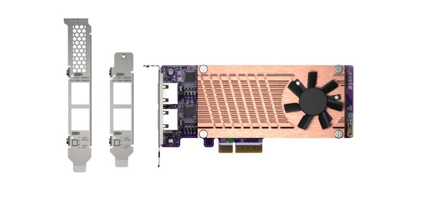 QNAP QM2-2P2G2T scheda di rete e adattatore Interno Ethernet 2500 Mbit/s