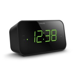 Philips TAR3306/12 alarm clock Digital alarm clock Black