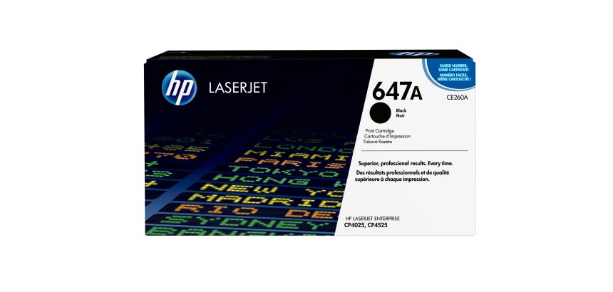 HP 647A Schwarz Original LaserJet Tonerkartusche