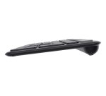 Trust Vaiya tastiera Universale USB + RF Wireless + Bluetooth Italiano Nero
