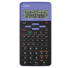 Sharp EL-531TH calcolatrice Tasca Calcolatrice scientifica Nero, Viola