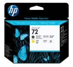 Ink-jet hp 72 cabezal negro mate y amarillo designjet t610/1100