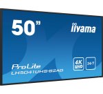 iiyama LH5041UHS-B2AG Écran d'affichage dynamique Écran plat de signalisation numérique 127 cm (50") LCD 500 cd/m² 4K Ultra HD Noir 24/7
