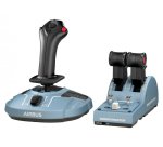 Thrustmaster TCA Officer Pack Airbus Edition Black, Blue USB Flight Sim Analogue / Digital PC