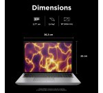 HP ZBook Fury G11 Intel® Core™ i9 i9-14900HX Station de travail mobile 40,6 cm (16") WUXGA 64 Go DDR5-SDRAM 2 To SSD NVIDIA RTX 4000 Ada Wi-Fi 7 (802.11be) Windows 11 Pro AI Workstation, AI PC Argent