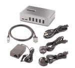 StarTech.com Hub USB-C à 10 Ports - 8x USB-A et 2x USB-C - Hub USB Type-C Auto-Alimenté avec Bloc d'Alimentation 65W - USB 3.1 10Gbps - Hub USB avec câble de verrouillage certifié USB-IF de 91cm - Splitter USB C