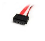 StarTech.com Câble Adaptateur Slimline SATA vers SATA avec Alimentation LP4 - 50 cm